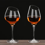2 verres a vin modernes